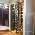 Amazon top sale 27 Bottle Wall Mounted Wine Bottle Rack